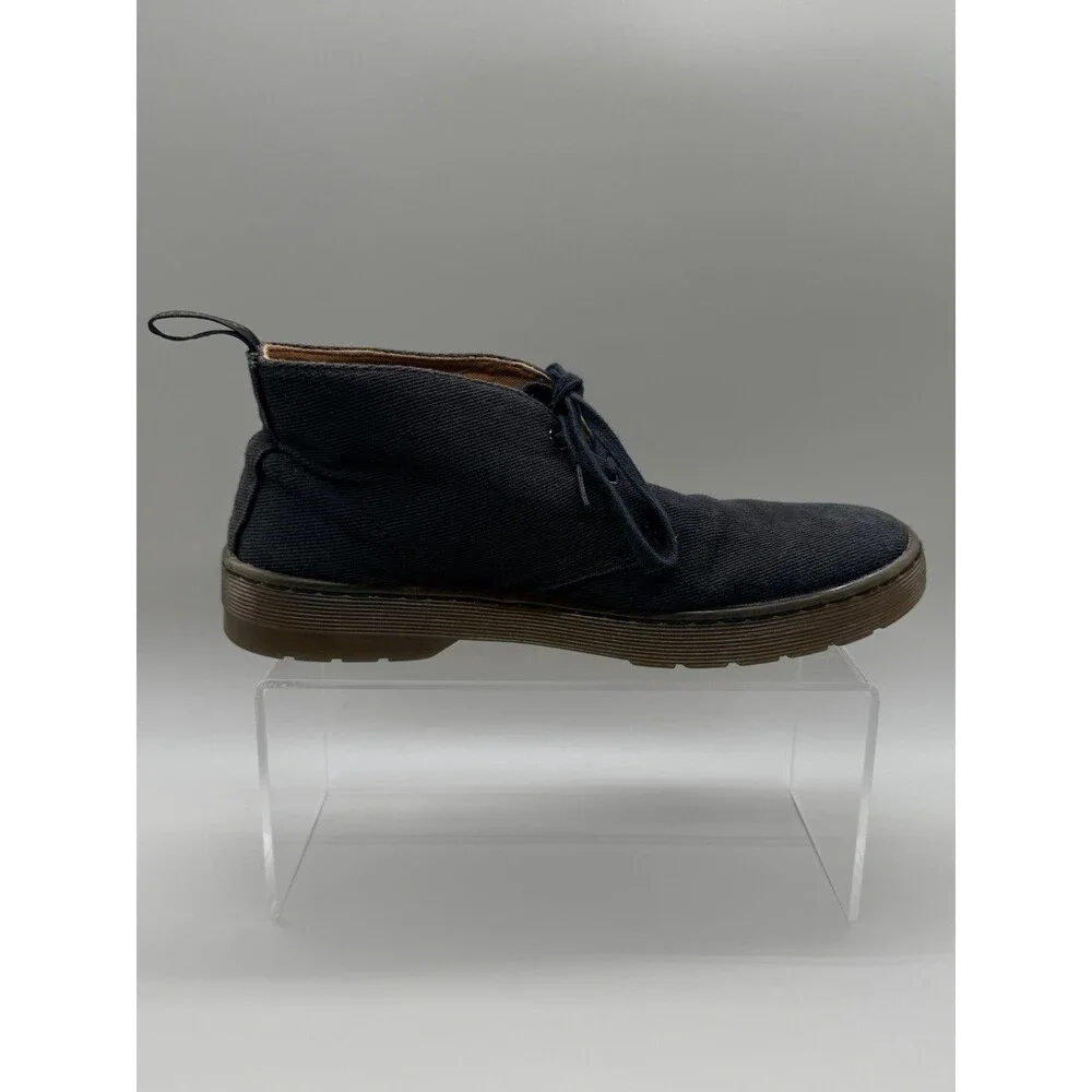 Dr. Martens Mayport Black Canvas Lace Up Chukka Boots – Men’s 8 / Women’s 9